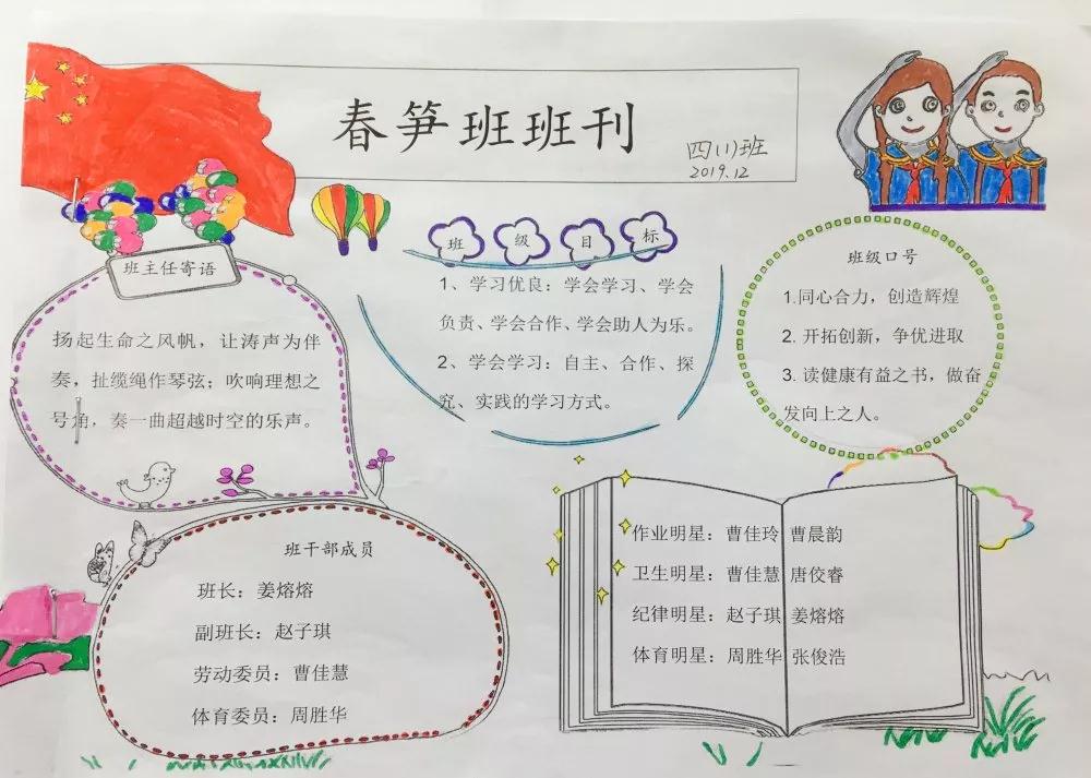 忠义小学缔造完美教室系列活动之班刊作品展示